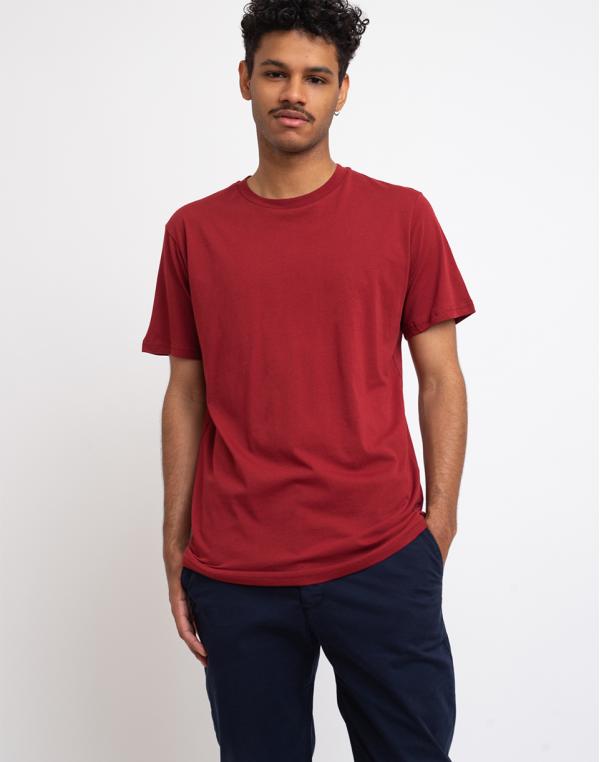 By Garment Makers The Organic Tee Merlot S