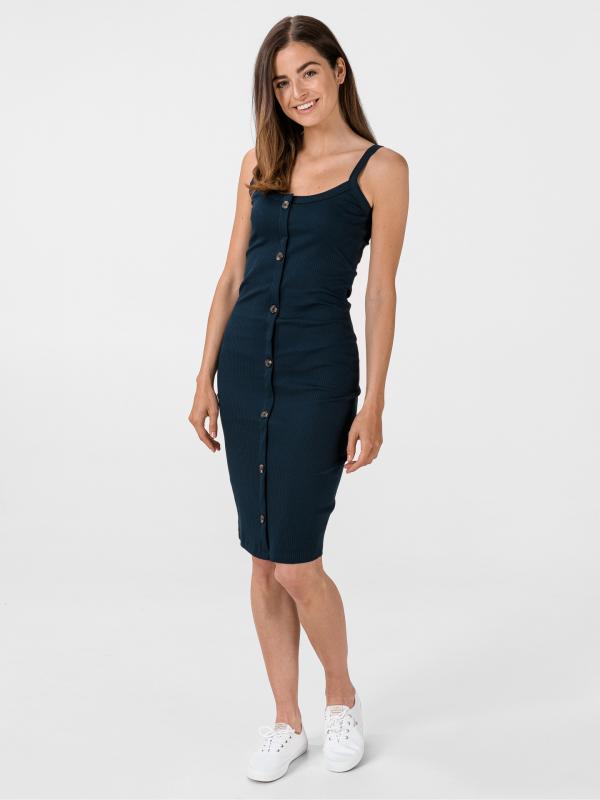 Helsinki Šaty Vero Moda Modrá