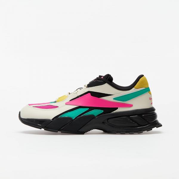 Reebok EVZN Alabaster/ Pro Pink/ Court Green
