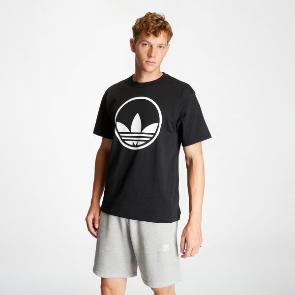 adidas Circle Trefoil Tee Black