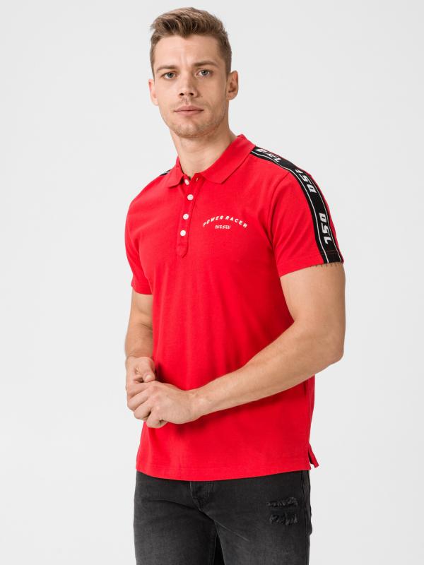 T-Gorou Polo triko Diesel Červená