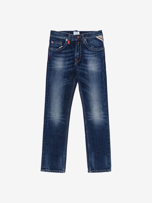 Džíny Replay SB9011 Trousers Modrá
