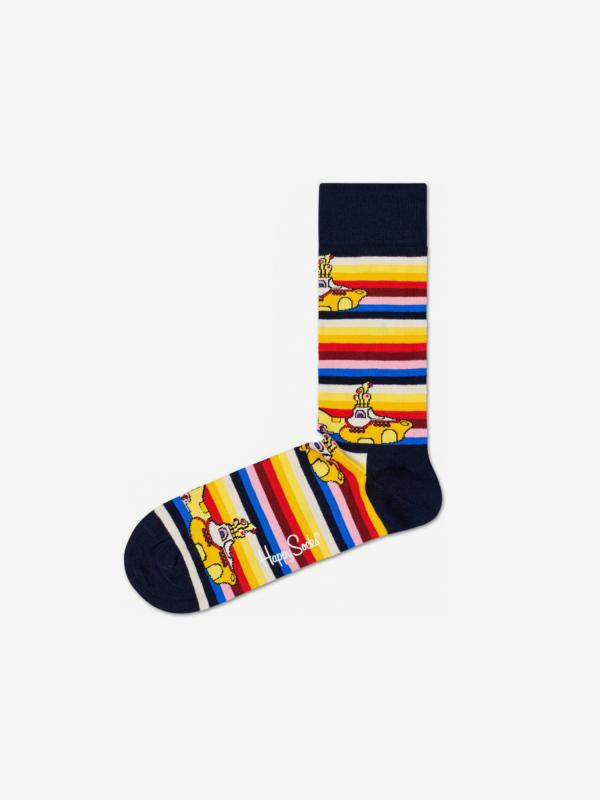 Ponožky Happy Socks Beatles All On Board Sock Barevná