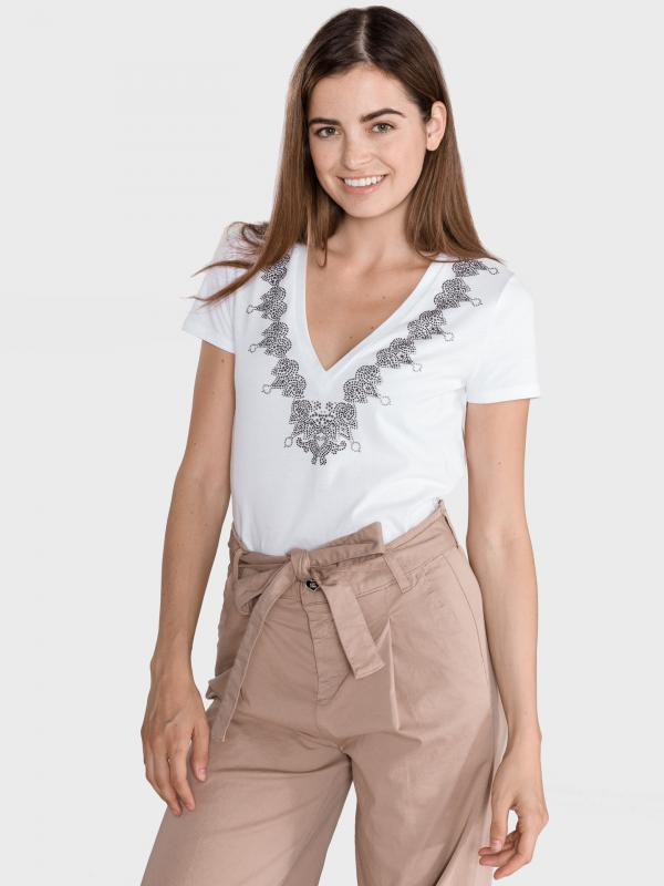 Triko TWINSET Bílá