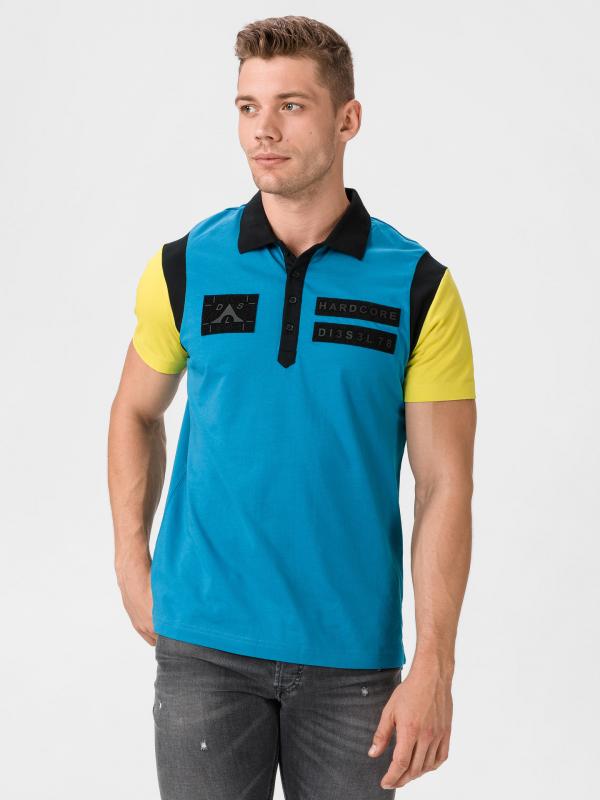 T-Kazuro Polo triko Diesel Modrá