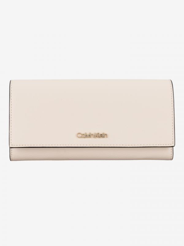 Avant Large Peněženka Calvin Klein Béžová