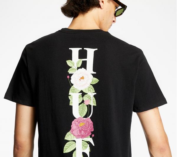 HUF Central Park Pocket Tee Black