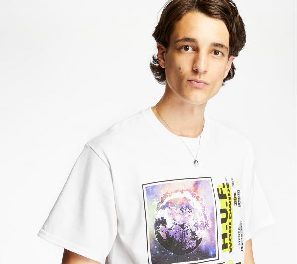 HUF Fideltity Tee White