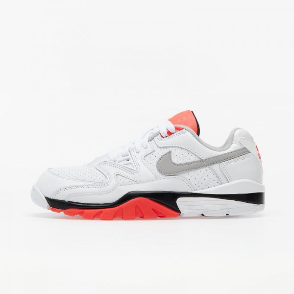 Nike Air Cross Trainer 3 Low White/ Lt Smoke Grey-Bright Crimson-Black