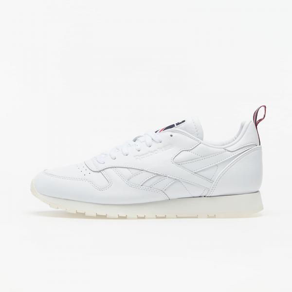 Reebok Classic Leather White/ Chalk/ Vector Navy
