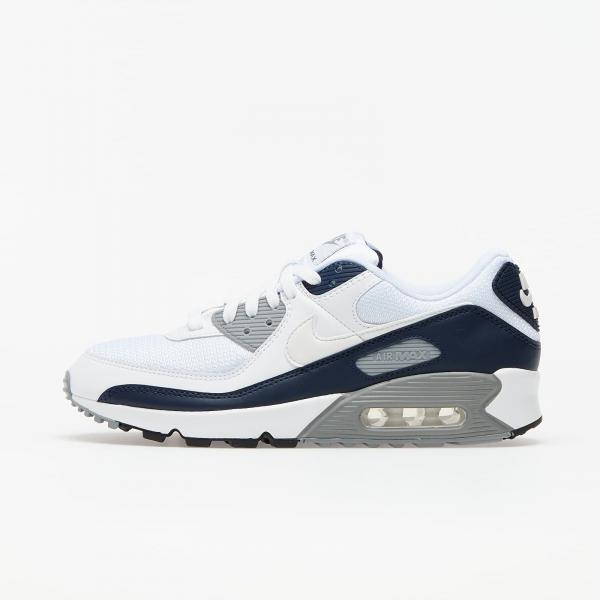 Nike Air Max 90 White/ White-Particle Grey-Obsidian