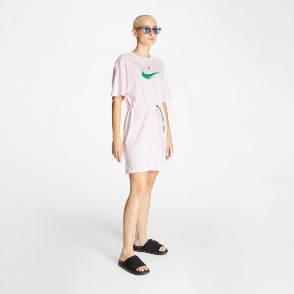 Nike Sportswear Short-Sleeve Dress Pink Foam
