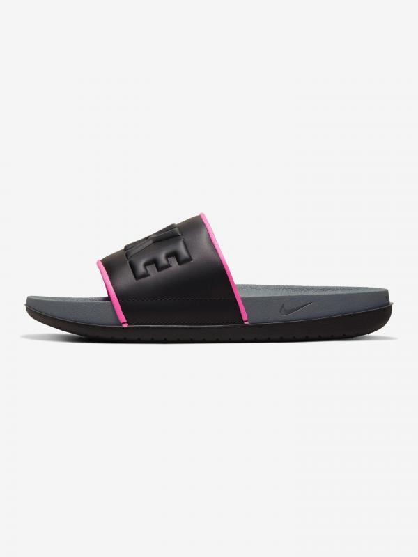 Offcourt Icon Clash Pantofle Nike Černá