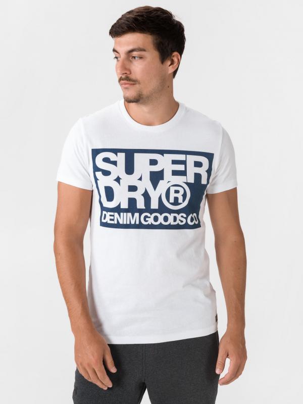 Triko SuperDry Bílá