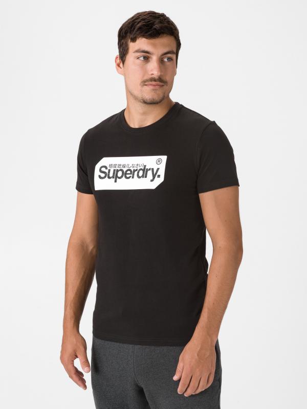 Core Triko SuperDry Černá