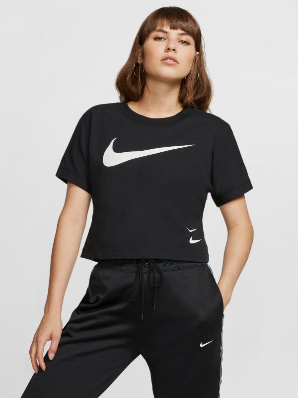 Sportswear Swoosh Triko Nike Černá