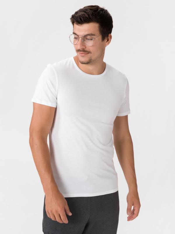 Spodní triko 3 ks Lacoste Bílá