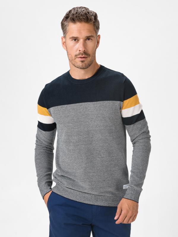 Tucker Svetr Jack & Jones Modrá