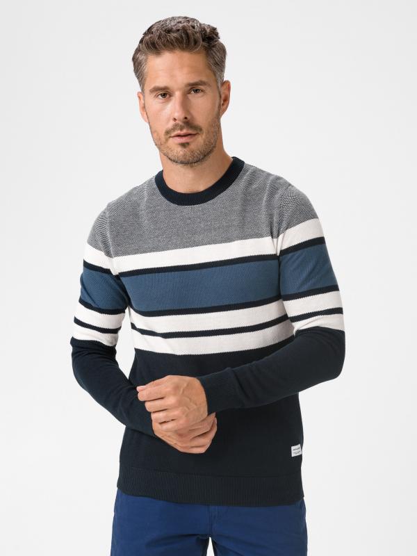 Tucker Svetr Jack & Jones Modrá