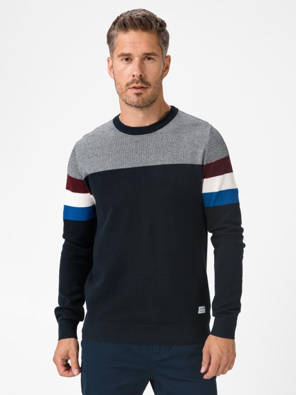 Tucker Svetr Jack & Jones Modrá