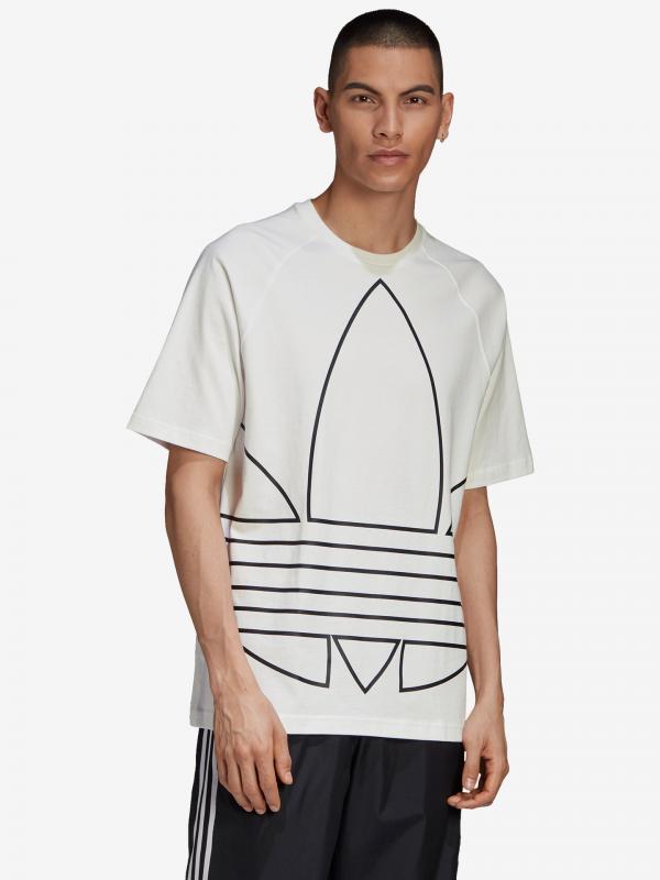 Big Trefoil Outline Triko adidas Originals Bílá