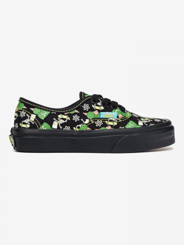 The Simpsons Authentic Glow Bart Tenisky dětské Vans Černá