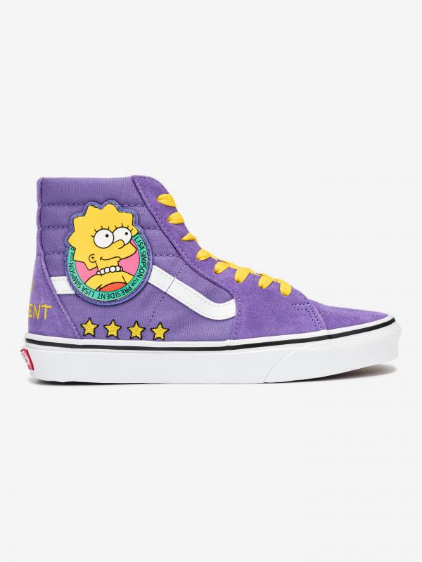 The Simpsons Lisa 4 Tenisky Vans Fialová