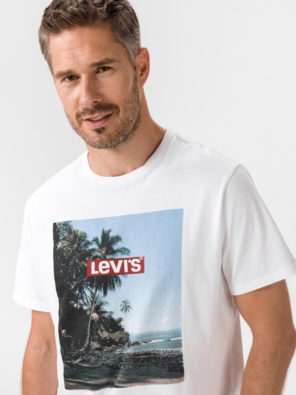 Graphic Triko Levi's® Bílá
