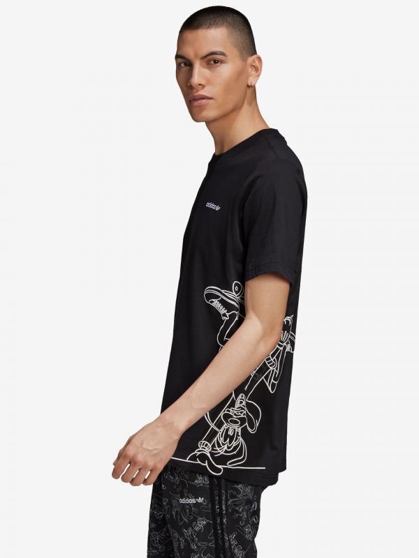 Goofy Triko adidas Originals Černá