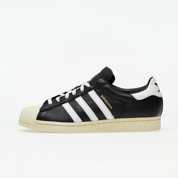 adidas Superstar Core Black/ Crystal White/ Blue