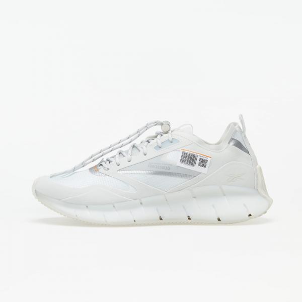 Reebok Zig Kinetica Horizon Trace Grey 1/ White/ High Vivid Orange
