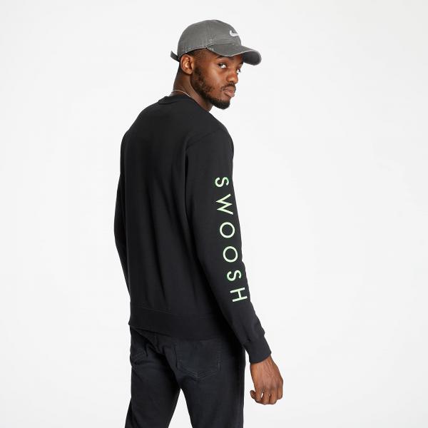 Nike Sportswear Longsleeve Tee Black/ Green Nebula/ Ember Glow