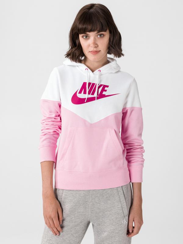 Sportswear Heritage Mikina Nike Bílá