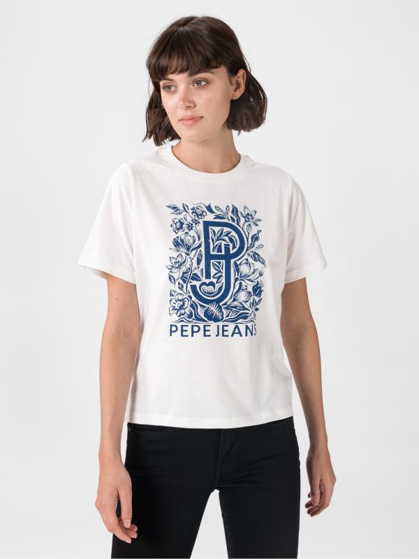 Alissa Triko Pepe Jeans Béžová