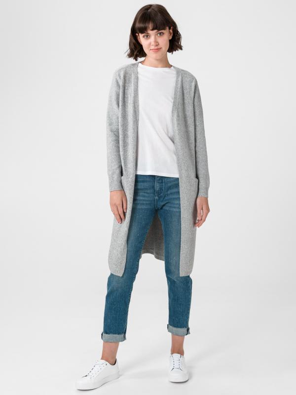 Doffy Cardigan Vero Moda Šedá