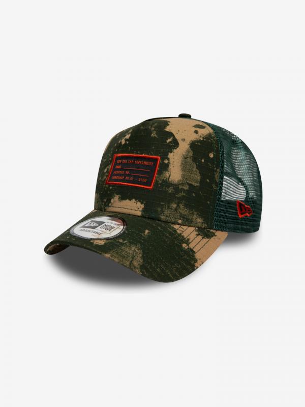 NE Ripstop Camo Kšiltovka New Era Zelená