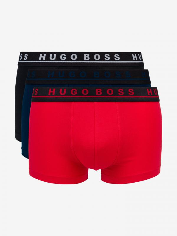Boxerky 3 ks BOSS Černá