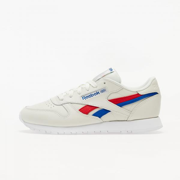 Reebok Classic Leather Chalk/ Vector Red/ Vector Blue