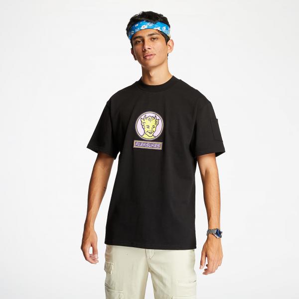 PLEASURES Hot Stuff Heavyweight Tee Black