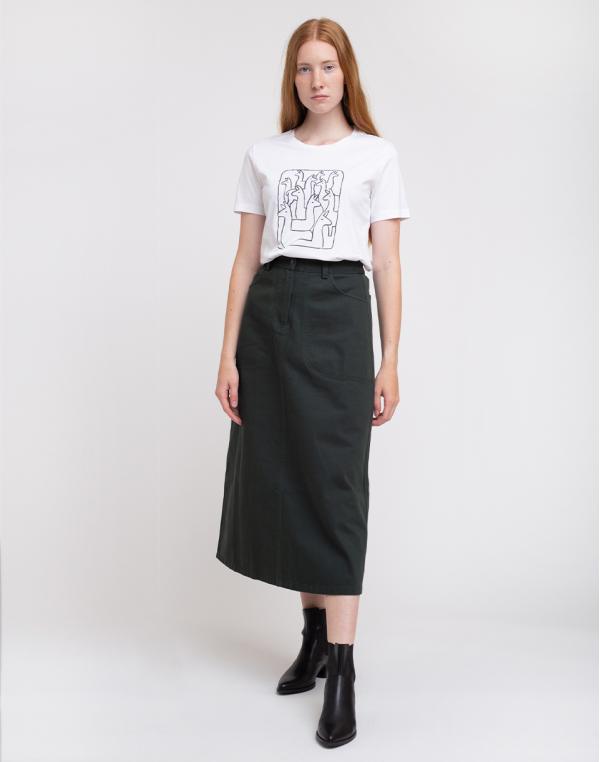 Armedangels Maraa Alpaca Gang White XS