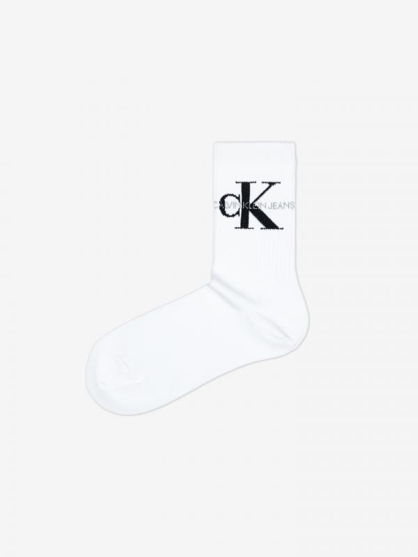 Ponožky Calvin Klein Bílá