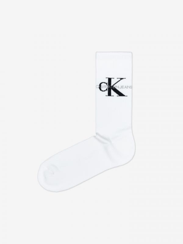 Ponožky Calvin Klein Bílá
