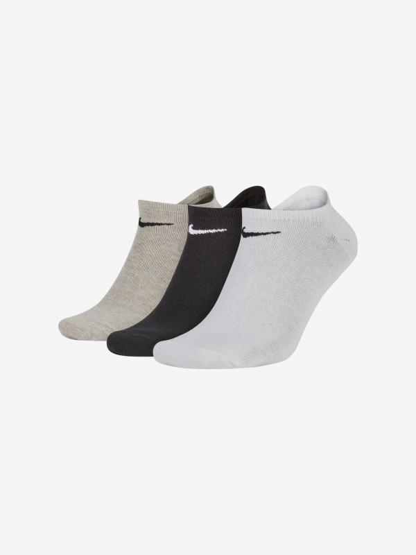 Ponožky 3 páry Nike Černá