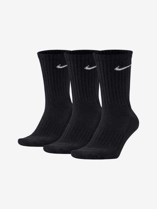Ponožky 3 páry Nike Černá