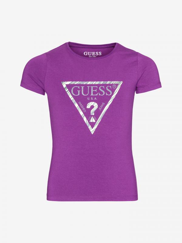 Triko dětské Guess Fialová