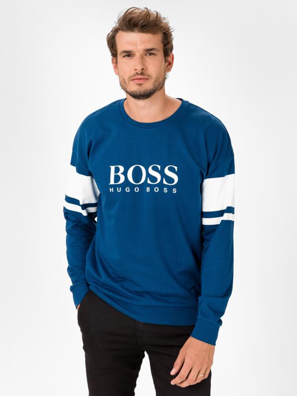 Authentic Mikina BOSS Modrá