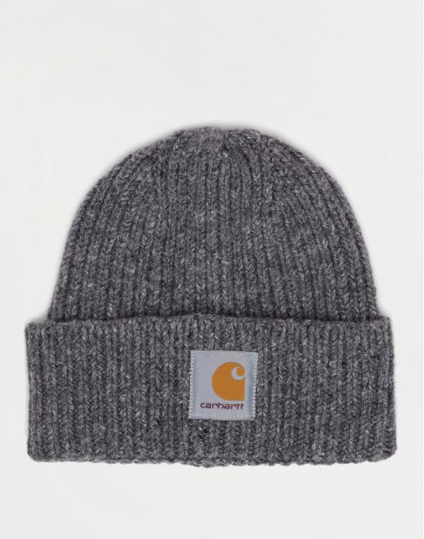 Carhartt WIP Anglistic Beanie Dark Grey Heather