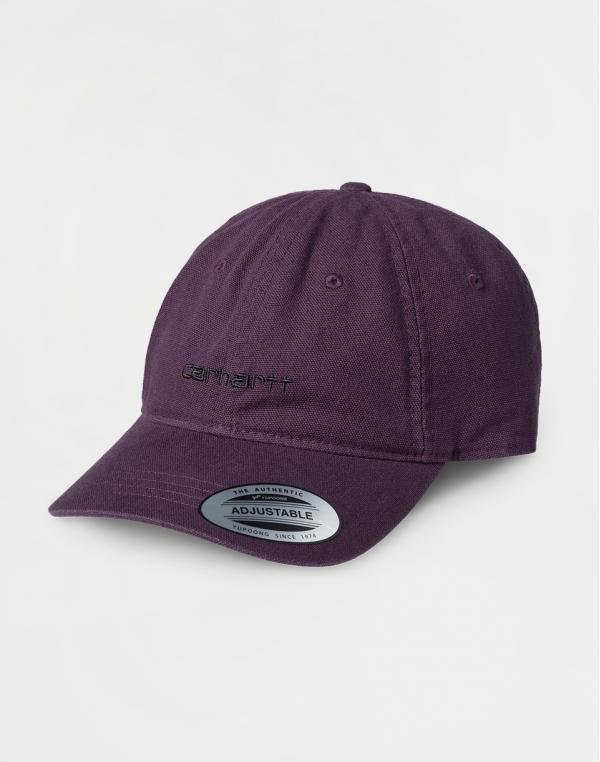 Carhartt WIP Canvas Coach Cap Boysenberry / Black