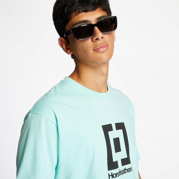 Horsefeathers Base Tee Misty Jade
