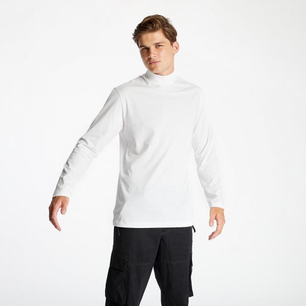 Y-3 Classic Mock Neck Longsleeve Tee Core White